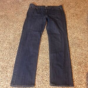 J.‎ Crew Mens Stretch Dark Wash Denim Jeans Size 34R